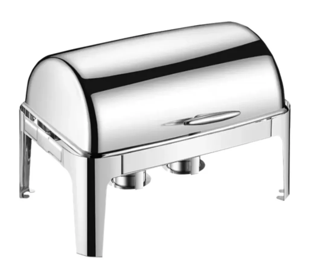 [GP704] Rechaud Supreme Retangular Inox 9 L, un.