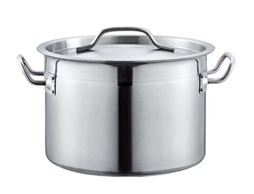 [GP664] Caçarola Inox Fundo Triplo Profissional 39.8 L, un.