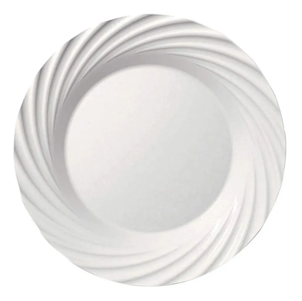 [2967] Prato Opaline Jasmim Sobremesa 19 cm, cx. 24